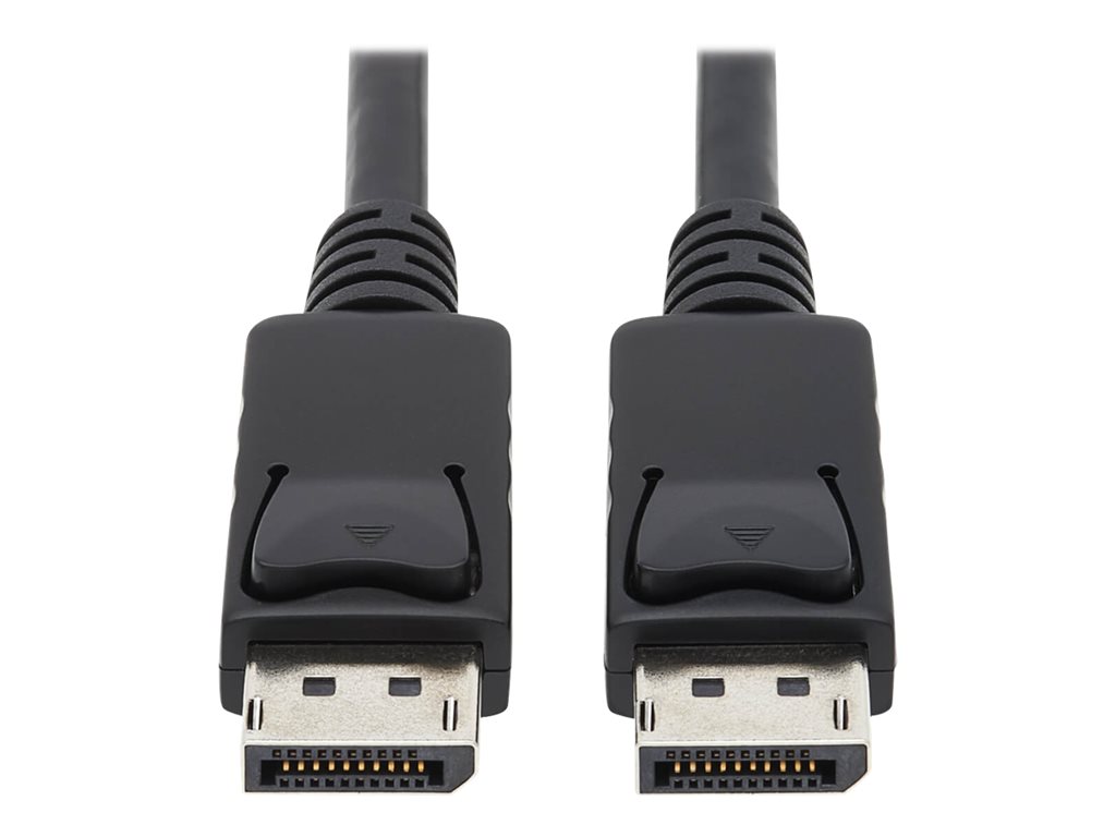 Eaton Tripp Lite Series DisplayPort Cable with Latching Connectors, 4K 60 Hz (M / M), Black, 6 ft. (1.83 m) - DisplayPort-Kabel - DisplayPort (M) zu DisplayPort (M) - 1.8 m - Schwarz